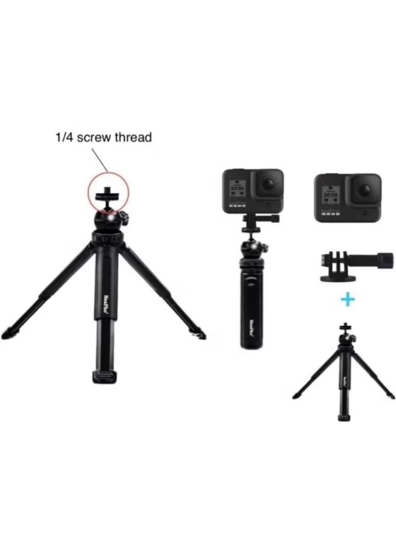 ني فو NeePho حامل ثلاثي القوائم NP-999S لعصا سيلفي قابلة للتعديل مع جهاز تحكم عن بعد بتقنية البلوتوث - Image 1